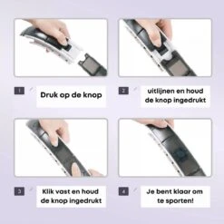 Niftyneeds Hula- Verstelbare Fitness Hoelahoep Met Gewicht En Digitaal Scherm - Hula Hoop Fitness -Hoelahoep Voor Volwassenen En Kinderen - Roze - Digitale Teller -FitForce Outlet Winkel 1200x1200 936