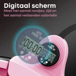 Niftyneeds Hula- Verstelbare Fitness Hoelahoep Met Gewicht En Digitaal Scherm - Hula Hoop Fitness -Hoelahoep Voor Volwassenen En Kinderen - Roze - Digitale Teller -FitForce Outlet Winkel 1200x1200 938