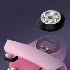 Niftyneeds Hula- Verstelbare Fitness Hoelahoep Met Gewicht En Digitaal Scherm - Hula Hoop Fitness -Hoelahoep Voor Volwassenen En Kinderen - Roze - Digitale Teller -FitForce Outlet Winkel 1200x1200 940