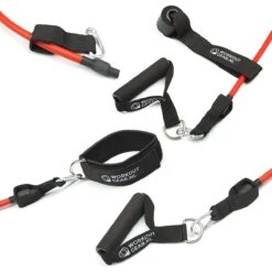 Workout Gear - Weerstands Tubes Set Fitness Elastieken - Weerstandsbanden - 2-12kg -FitForce Outlet Winkel 1200x1200 944