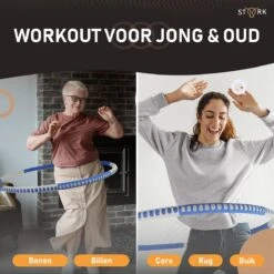 Fitness Hoelahoep - Cadeau - Sport Hoepel- - Volwassenen - Hoelahoep Met Gewicht - Waist Trainer - 1-4 KG/94 Cm+ Gratis Hoepeltas -FitForce Outlet Winkel 1200x1200 952