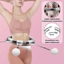 Zoluko Hoelahoep Met Telfunctie - Incl. E-Book - Hula Hoop - Hoepel - Hoelahoep Fitness - Hula Hoop Fitness - Fitness Hoepel - Weighted Hula Hoop - Weight Hoop - Hoelahoep Met Sensor - Hoelahoep Volwassenen - Hoepel Fitness - Body Hoop - 1.7 KG -FitForce Outlet Winkel 1200x1200 967