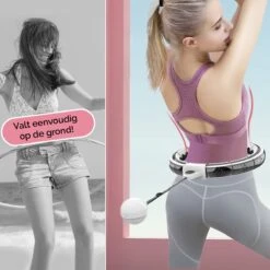 Zoluko Hoelahoep Met Telfunctie - Incl. E-Book - Hula Hoop - Hoepel - Hoelahoep Fitness - Hula Hoop Fitness - Fitness Hoepel - Weighted Hula Hoop - Weight Hoop - Hoelahoep Met Sensor - Hoelahoep Volwassenen - Hoepel Fitness - Body Hoop - 1.7 KG -FitForce Outlet Winkel 1200x1200 970