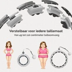 Zoluko Hoelahoep Met Telfunctie - Incl. E-Book - Hula Hoop - Hoepel - Hoelahoep Fitness - Hula Hoop Fitness - Fitness Hoepel - Weighted Hula Hoop - Weight Hoop - Hoelahoep Met Sensor - Hoelahoep Volwassenen - Hoepel Fitness - Body Hoop - 1.7 KG -FitForce Outlet Winkel 1200x1200 974