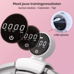 Zoluko Hoelahoep Met Telfunctie - Incl. E-Book - Hula Hoop - Hoepel - Hoelahoep Fitness - Hula Hoop Fitness - Fitness Hoepel - Weighted Hula Hoop - Weight Hoop - Hoelahoep Met Sensor - Hoelahoep Volwassenen - Hoepel Fitness - Body Hoop - 1.7 KG -FitForce Outlet Winkel 1200x1200 977