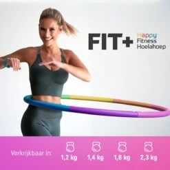 Fit+ Happy™ Fitness Hoelahoep 1.8 Kg -FitForce Outlet Winkel 1200x1200 981