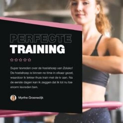 Zoluko Hoelahoep - Incl. E-Book - Hula Hoop - Hoepel - Hoelahoep Fitness - Hula Hoop Fitness - Fitness Hoepel - Weighted Hula Hoop - Weight Hoop - Hoelahoep Met Gewicht - Hoelahoep Volwassenen - Hoepel Fitness - Body Hoop - 1.7 KG - Roze -FitForce Outlet Winkel 1200x1200 989