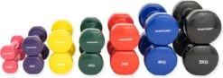 Tunturi Dumbbell Set - 2 X 2,0 Kg - Vinyl - Groen - Incl. Gratis Fitness App 9 Tunturi Dumbbell Set - 2 X 2,0 Kg - Vinyl - Groen - Incl. Gratis Fitness App -FitForce Outlet Winkel 1200x422 2