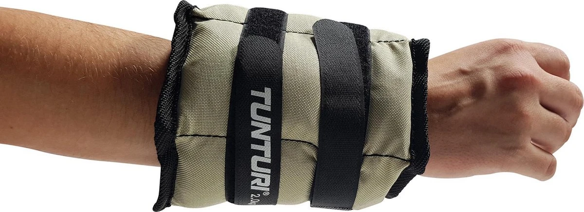 Tunturi Enkelgewichten En Polsgewichten - Gewichten - 2 X 2,0kg - Grijs 3 Tunturi Enkelgewichten En Polsgewichten - Gewichten - 2 X 2,0kg - Grijs - Afbeelding 3