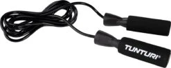 Tunturi Speed - Springtouw - Sport Springtouw - Fitness Springtouw - Met Rubber Handgrepen - Incl. Gratis Fitness App