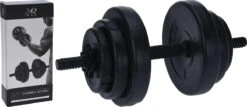 XQ Max Dumbbell Set - Verstelbaar - 2 STUKS Van 10 KG - Halters - 12 Schijven -FitForce Outlet Winkel 1200x520