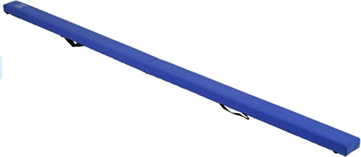 Opvouwbare Turnbalk - 2,2 M - Blauw - Evenwichtsbalk 7 Opvouwbare Turnbalk - 2,2 M - Blauw - Evenwichtsbalk - Afbeelding 7