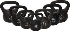 Tunturi PVC Kettle Bell - Kettlebell - 2 Kg - Incl. Gratis Fitness App -FitForce Outlet Winkel 1200x546