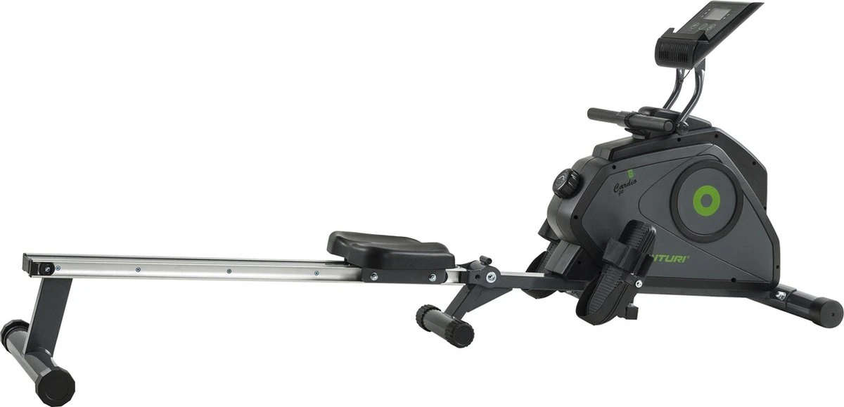 Tunturi Cardio Fit R30 Roeitrainer - Inklapbaar - Roeimachine Met 8 Weerstandsniveaus - Roeiapparaat Voor Thuis - Incl. Tablethouder 1 Tunturi Cardio Fit R30 Roeitrainer - Inklapbaar - Roeimachine Met 8 Weerstandsniveaus - Roeiapparaat Voor Thuis - Incl. Tablethouder