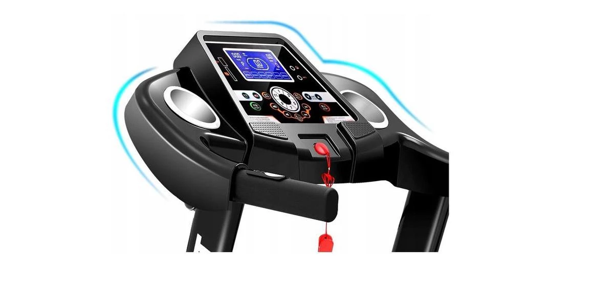 Loopband Fitness - Inklapbaar - Met Hartslag Functie - 15 Graden Hellingshoek 2 Loopband Fitness - Inklapbaar - Met Hartslag Functie - 15 Graden Hellingshoek - Afbeelding 2