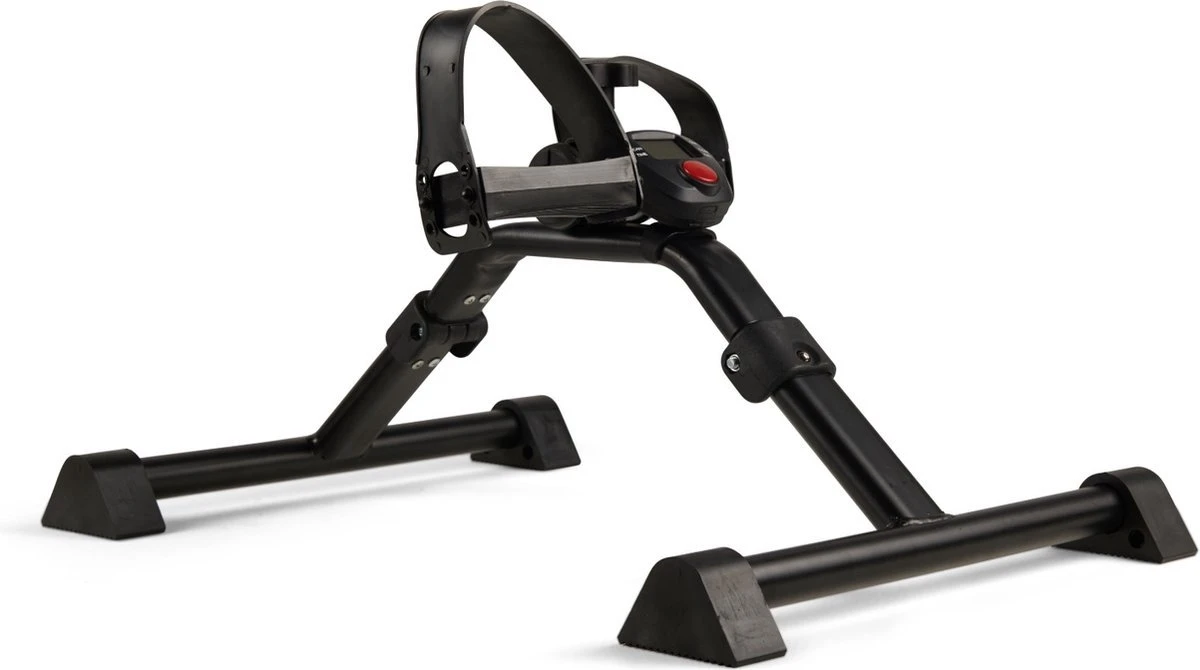 KIMO DIRECT Stoelfiets Met Antischuifband - LCD-scherm - Opvouwbaar - Fietstrainer - Bureaufiets - Deskbike - Zwart 1 KIMO DIRECT Stoelfiets Met Antischuifband - LCD-scherm - Opvouwbaar - Fietstrainer - Bureaufiets - Deskbike - Zwart