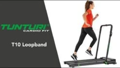 Tunturi Cardio Fit T10 Loopband - Inklapbaar - Ultra Platte Hardloopband - 7 Verschillende Trainingsprogramma's - 1.0 To 12 Km/u -FitForce Outlet Winkel 1200x680 2