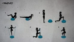 Avento Balanstrainer + 2 Weerstandsbanden - Ø 58 Cm - Blauw/Zwart 17 Avento Balanstrainer + 2 Weerstandsbanden - Ø 58 Cm - Blauw/Zwart -FitForce Outlet Winkel 1200x690 19