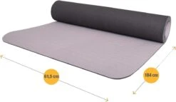 High Pulse® Yoga Mat 'Super Grip' - Extra Anti-slip En Zweetbestendige Gymnastiekmat + Praktische Draagband Voor Yoga, Pilates En Fitness - Voor Beginners En Ervaren Yogi's (Grijs) -FitForce Outlet Winkel 1200x695 1
