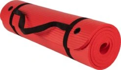 Merkloos Yoga Mat - Fitness Mat - Sport Mat - 15mm - Extra Dik - Rood