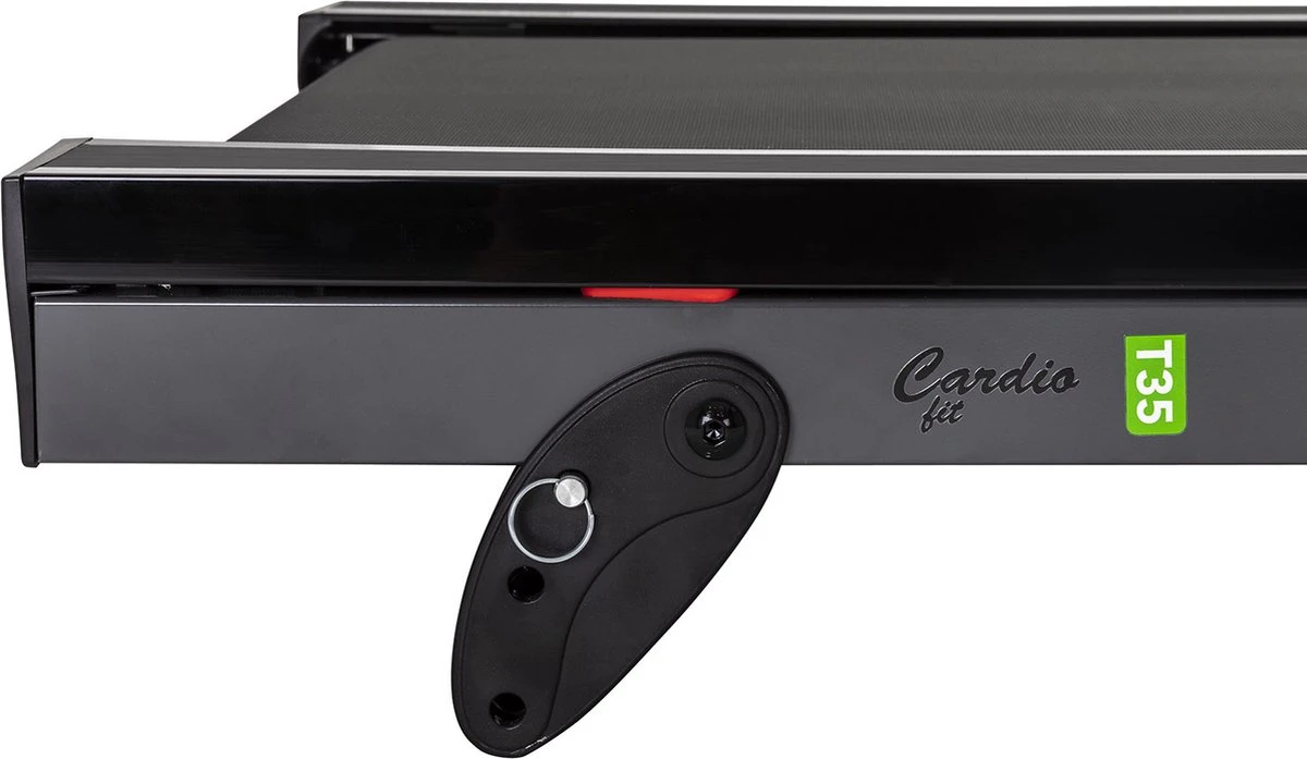 Tunturi Cardio Fit T35 Loopband Inklapbaar - Hardloopband Met 12 Trainingsprogramma's – Duidelijke Monitor – 0,8 - 16,0 Km/u 9 Tunturi Cardio Fit T35 Loopband Inklapbaar - Hardloopband Met 12 Trainingsprogramma's – Duidelijke Monitor – 0,8 - 16,0 Km/u - Afbeelding 9