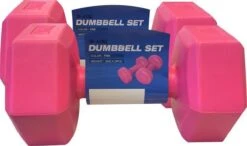 Merkloos Dumbbells - Set Van 2x 2kg - Roze 11 Merkloos Dumbbells - Set Van 2x 2kg - Roze -FitForce Outlet Winkel 1200x709