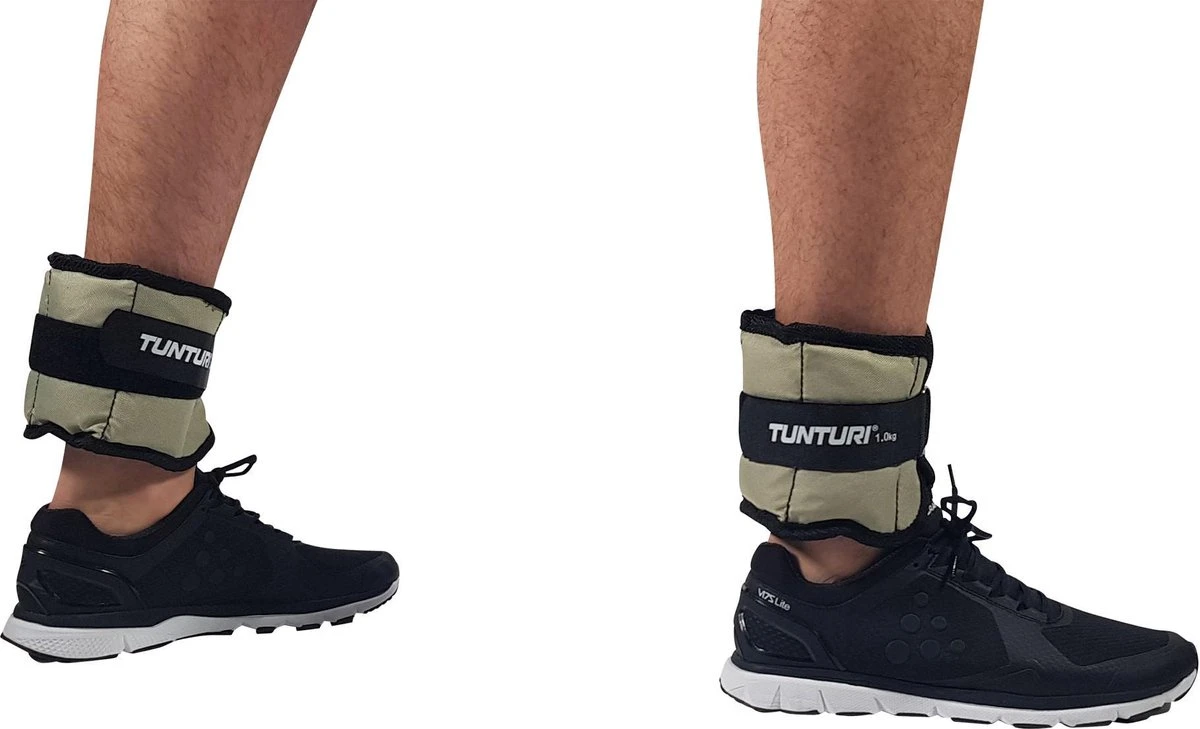 Tunturi Enkelgewichten En Polsgewichten - Gewichten - 2 X 1,0kg - Grijs 4 Tunturi Enkelgewichten En Polsgewichten - Gewichten - 2 X 1,0kg - Grijs - Afbeelding 4