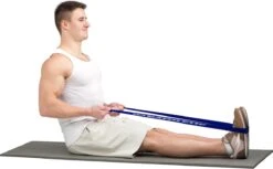 Panathletic Weerstandsbanden – Set Van 5 – Handleiding – Opbergzakje – EBook Met Extra Oefeningen – Blauw -FitForce Outlet Winkel 1200x741