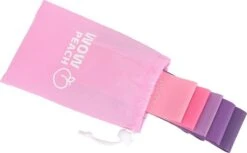 Wow Peach - Premium Weerstandsbanden Van Hoge Kwaliteit ROZE/PAARS - Set Van 5 Resistance Banden - Fitness Elastiek - Without Lemons - WOW Peach -FitForce Outlet Winkel 1200x742 1