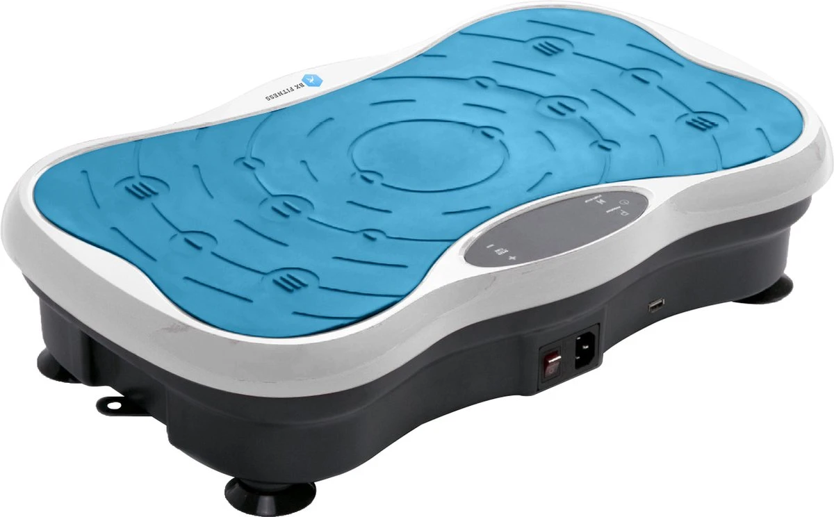 BX Fitness® - Trilplaat Fitness Body Blauw - Incl Weerstandsbanden & Voedingsgids - Sport Trilplaat - Powerplate Voor Cardiotrainingen - Trainingsapparatuur Voor Krachttraining - Ontvang NU Met Duidelijke Handleiding Met Oefeningen + Recepten! 13 BX Fitness® - Trilplaat Fitness Body Blauw - Incl Weerstandsbanden & Voedingsgids - Sport Trilplaat - Powerplate Voor Cardiotrainingen - Trainingsapparatuur Voor Krachttraining - Ontvang NU Met Duidelijke Handleiding Met Oefeningen + Recepten! - Afbeelding 13
