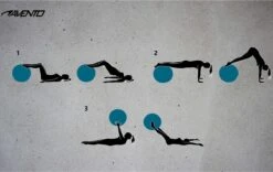 Avento Fitness/Gymbal - Ø 75 Cm - Zwart 11 Avento Fitness/Gymbal - Ø 75 Cm - Zwart -FitForce Outlet Winkel 1200x757