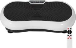 BX Fitness® Trilplaat – Trilplaat Wit - Fitness - Trilplaat Voor Benen Bloedsomloop - Trainingsapparatuur Voor Uithoudingstraining - Stimuleert Spiergroepen - -FitForce Outlet Winkel 1200x766 1