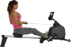 Tunturi Star Fit R100 Roeitrainer - Roeimachine Met 24 Weerstandsniveaus - Roeiapparaat Voor Thuis - Opklapbaar - Kleur: Zwart -FitForce Outlet Winkel 1200x787