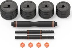 ✅ Dumbell Set 40kg | Halter Set | Verstelbaar | Innovatief | Inclusief Verstelbare Stang ✅ -FitForce Outlet Winkel 1200x793