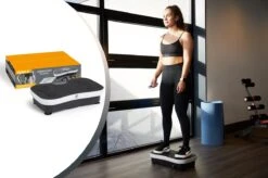 Rebblo Fitness Trilplaat - Vibratieplaat - 99 Snelheidsniveaus - Voetmassage Functie - Incl. Weerstandsbanden En Afstandsbediening.- Max. 120 Kg - 58 X 42 X 16 Cm -FitForce Outlet Winkel 1200x799 44