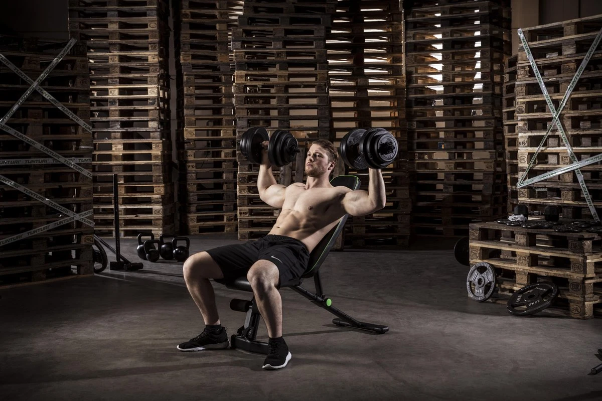 Tunturi UB20 Utility Fitnessbank - Halterbank - Trainingsbank - Buikspierbank - Verstelbaar - Incl. Gratis Tunturi Training App 11 Tunturi UB20 Utility Fitnessbank - Halterbank - Trainingsbank - Buikspierbank - Verstelbaar - Incl. Gratis Tunturi Training App - Afbeelding 11