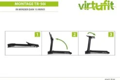 VirtuFit Totally Foldable TR-50i Loopband - Inklapbaar - Fitness - 99% Voorgemonteerd -FitForce Outlet Winkel 1200x808 5
