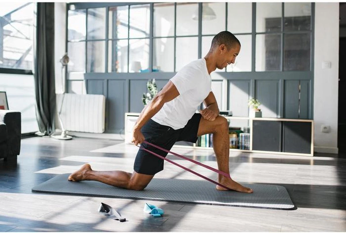 Kaytan - Weerstandsbanden Set 15 En 35 Kg - Fitness Elastiek - Resistance Band - Trainingsmateriaal - Elastische Weerstandsband - Sport Elastiek - Beginners - Gevorderden - Krachttraining - Workout Set - Groen - Rood 4 Kaytan - Weerstandsbanden Set 15 En 35 Kg - Fitness Elastiek - Resistance Band - Trainingsmateriaal - Elastische Weerstandsband - Sport Elastiek - Beginners - Gevorderden - Krachttraining - Workout Set - Groen - Rood - Afbeelding 4