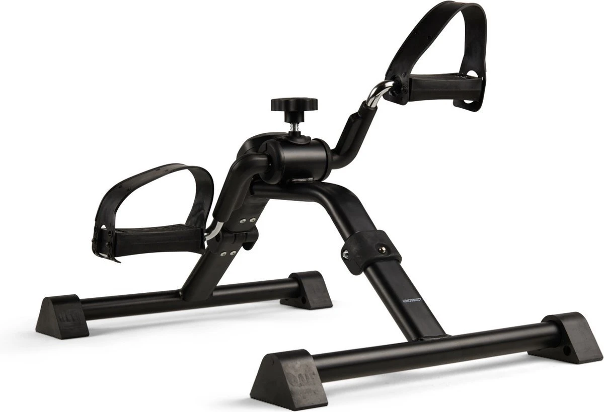 KIMO DIRECT Stoelfiets Met Antischuifband - LCD-scherm - Opvouwbaar - Fietstrainer - Bureaufiets - Deskbike - Zwart 4 KIMO DIRECT Stoelfiets Met Antischuifband - LCD-scherm - Opvouwbaar - Fietstrainer - Bureaufiets - Deskbike - Zwart - Afbeelding 4