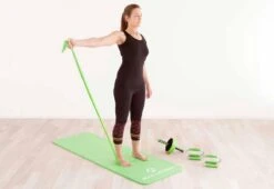 #DoYourFitness - Dikke Fitness Mat Perfect Voor Pilates, Aerobics, Yoga - »Yamuna« - Non-slip, Duurzaam, Huidvriendelijk, Slijtvast - 183 X 61 X 1,5 Cm - Pink -FitForce Outlet Winkel 1200x824 4