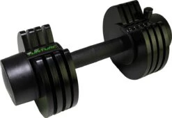 Tunturi Selector Dumbbell - Halterset - Dumbbell Set - Verstelbare Dumbbell - 12,5kg - Incl. Gratis Fitness App -FitForce Outlet Winkel 1200x826