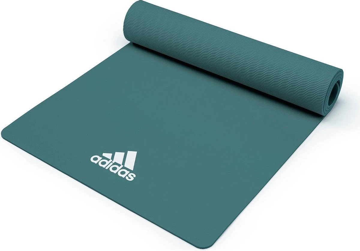 Adidas Yoga Mat - Raw Green - 173 X 61 X 0.8 Cm 1 Adidas Yoga Mat - Raw Green - 173 X 61 X 0.8 Cm