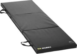 Gymrex Gymnastiekmat - 180 X 60 X 5 Cm - Opvouwbaar- Zwart -FitForce Outlet Winkel 1200x847 1
