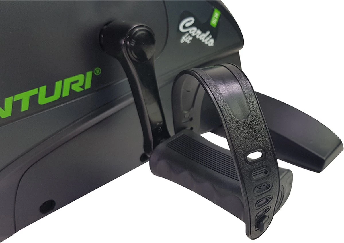 Tunturi Cardio Fit M35 Stoelfiets - Hometrainer - Minibike Met Instelbare Weerstand - Fietstrainer Magnetisch Geremd - Bureaufiets 8 Tunturi Cardio Fit M35 Stoelfiets - Hometrainer - Minibike Met Instelbare Weerstand - Fietstrainer Magnetisch Geremd - Bureaufiets - Afbeelding 8