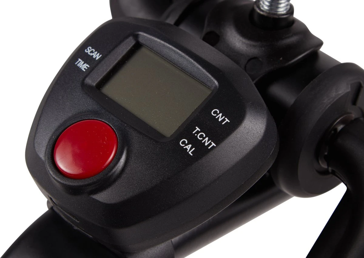 KIMO DIRECT Stoelfiets Met Antischuifband - LCD-scherm - Opvouwbaar - Fietstrainer - Bureaufiets - Deskbike - Zwart 5 KIMO DIRECT Stoelfiets Met Antischuifband - LCD-scherm - Opvouwbaar - Fietstrainer - Bureaufiets - Deskbike - Zwart - Afbeelding 5