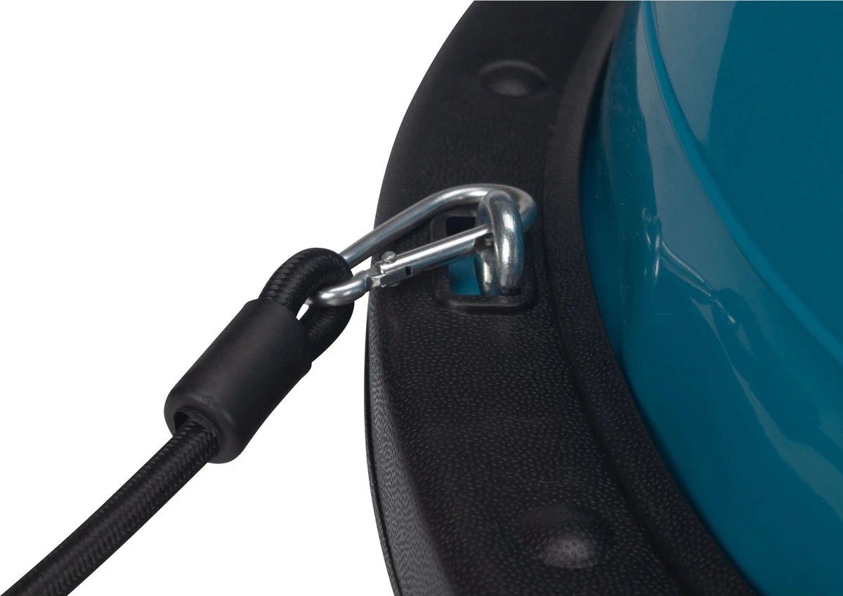 Avento Balanstrainer + 2 Weerstandsbanden - Ø 58 Cm - Blauw/Zwart 4 Avento Balanstrainer + 2 Weerstandsbanden - Ø 58 Cm - Blauw/Zwart - Afbeelding 4