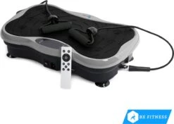 BX Fitness® - Trilplaat Fitness Body Zilver - Incl Weerstandsbanden & Voedingsgids - Sport Trilplaat - Powerplate Voor Cardiotrainingen - Trainingsapparatuur Voor Krachttraining - Ontvang NU Met Duidelijke Handleiding Met Oefeningen + Recepten! -FitForce Outlet Winkel 1200x855 6