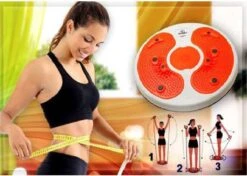 Ariko Cardio Twister - Waist Ab Trainer - Buikspiertrainer - Balanstrainer - Workout - Balance Board - Hometrainer - Oranje -FitForce Outlet Winkel 1200x856 3