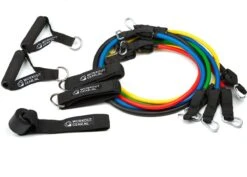 Workout Gear - Weerstands Tubes Set Fitness Elastieken - Weerstandsbanden - 2-12kg -FitForce Outlet Winkel 1200x862