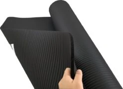 #DoYourFitness - XXL Fitness Mat - »Ashanti« - 190x100x1.0cm - Zwart -FitForce Outlet Winkel 1200x871 1